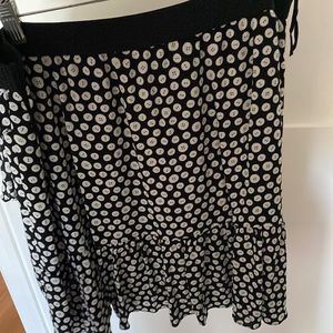 Anthropologie Maeve Paulista Ruffle Mini Skirt L